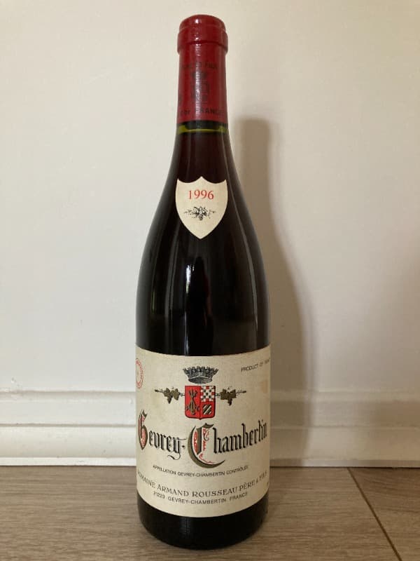 Gevrey-Chambertin, Domaine Armand Rousseau, 1996