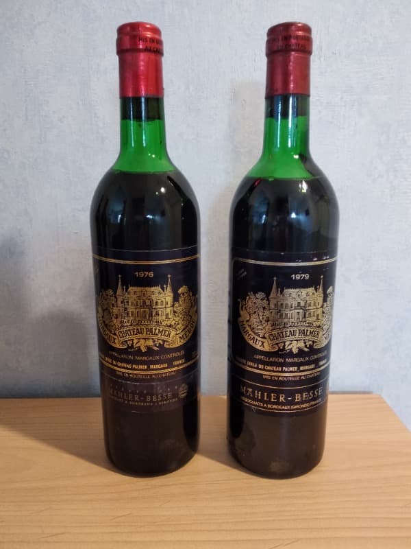 2 x Château Palmer, Margaux, 1976/1979