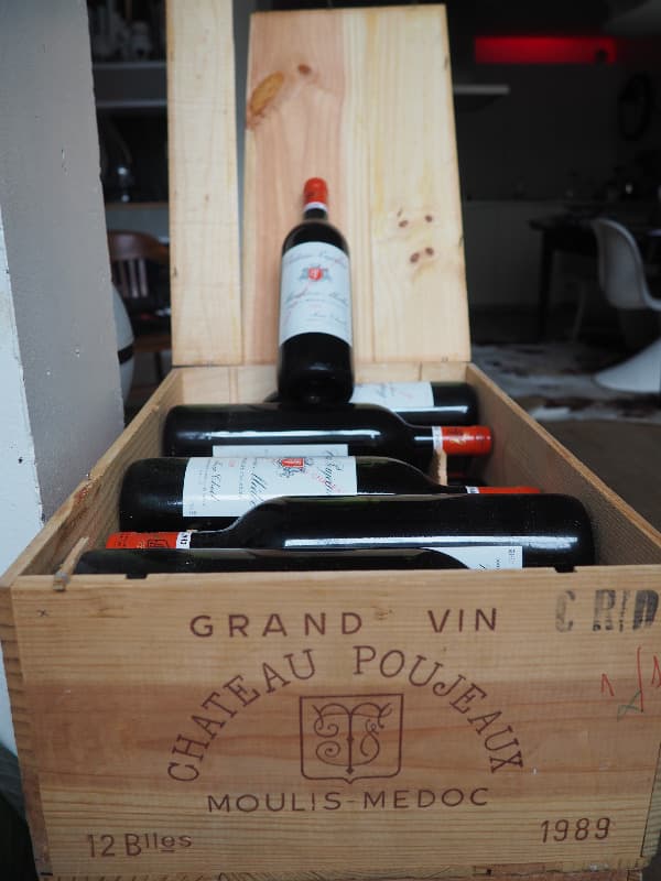 CBO/OWC 12 x Château Poujeaux, Moulis ou Moulis-en-Médoc, 1989