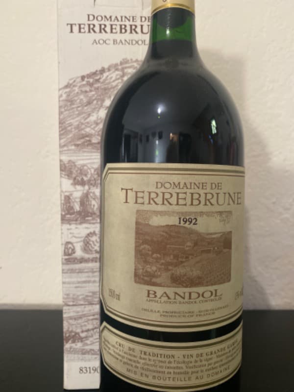 Domaine de Terrebrune, Bandol, 1992 (Magnum)