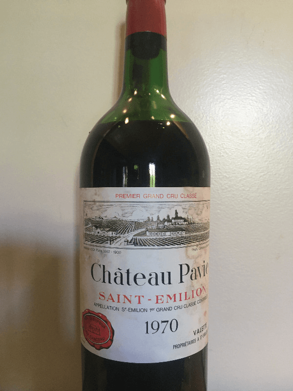 Château PAVIE, Saint-Émilion, 1970 (Magnum)