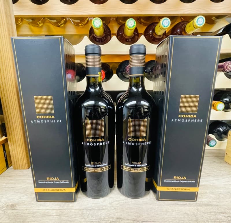 2 x Cohiba Atmosphere Gran Reserva, Marqués de Tomares, Rioja, 2012