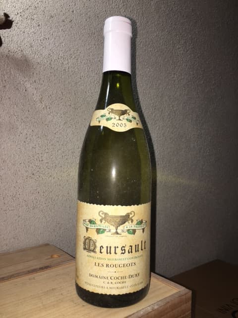 Meursault, Les Rougeots, J.F. Coche-Dury, 2005