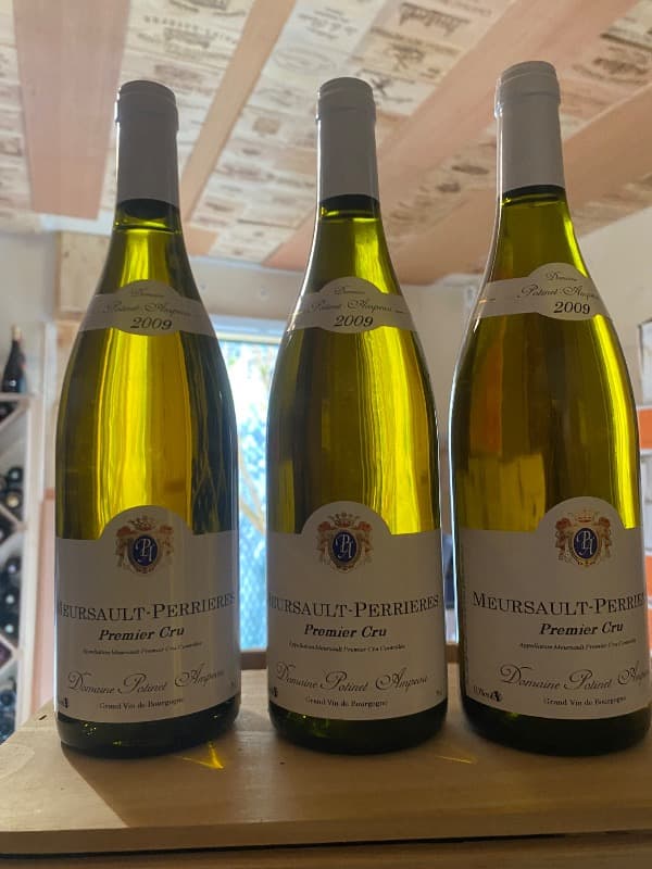 3 x Meursault, 1er Cru les Perrieres, Domaine Potinet Ampeau, 2009