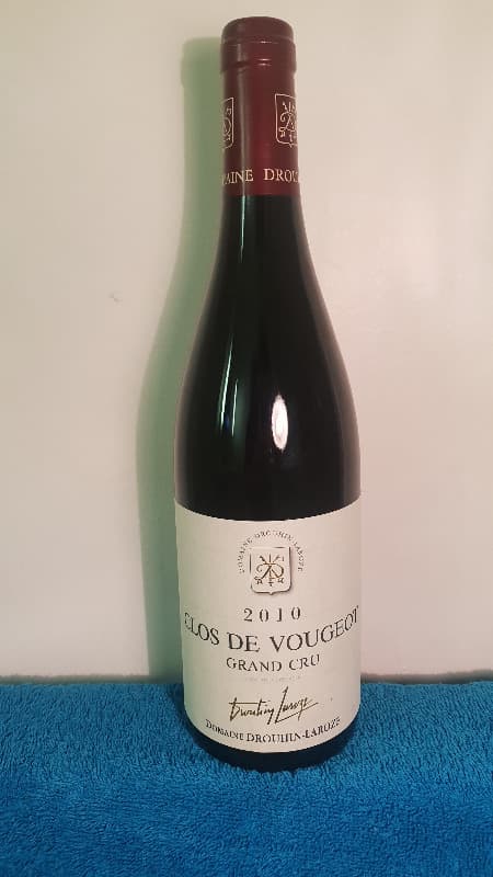 Clos de Vougeot, Grand Cru, DROUHIN-LAROZE, 2010