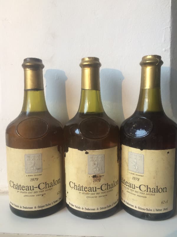 3 x Fruitière Viticole, Château-Châlon, 1978