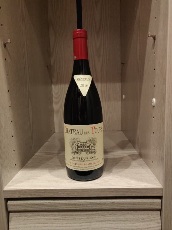 Côtes-du-Rhône, Château des Tours réserve, 2016