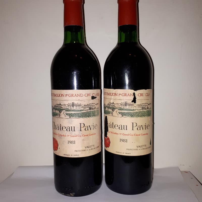 2 x Pavie, Saint-Émilion, 1981