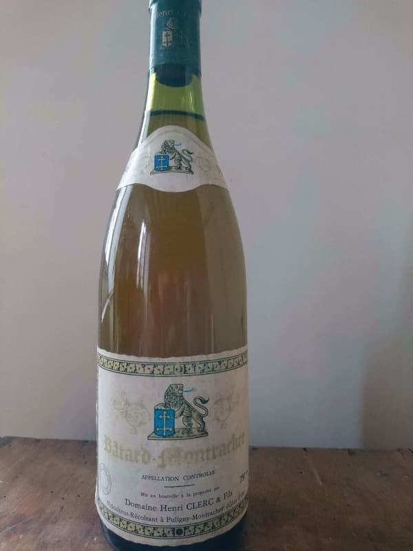 Bâtard-Montrachet, Henri Clerc & fils, 1986