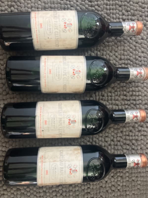 4 x Château Pape Clément, Pessac-Léognan, 1985