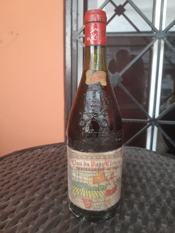 Châteauneuf-du-Pape, Cave du Val Clos, Clos du Pape Clément, 1936