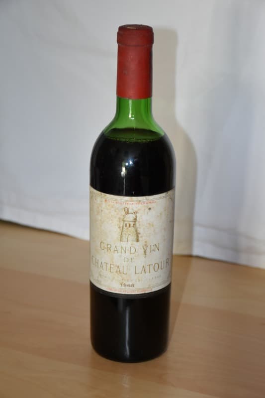 grand Vin de Château Latour, Pauillac, 1968