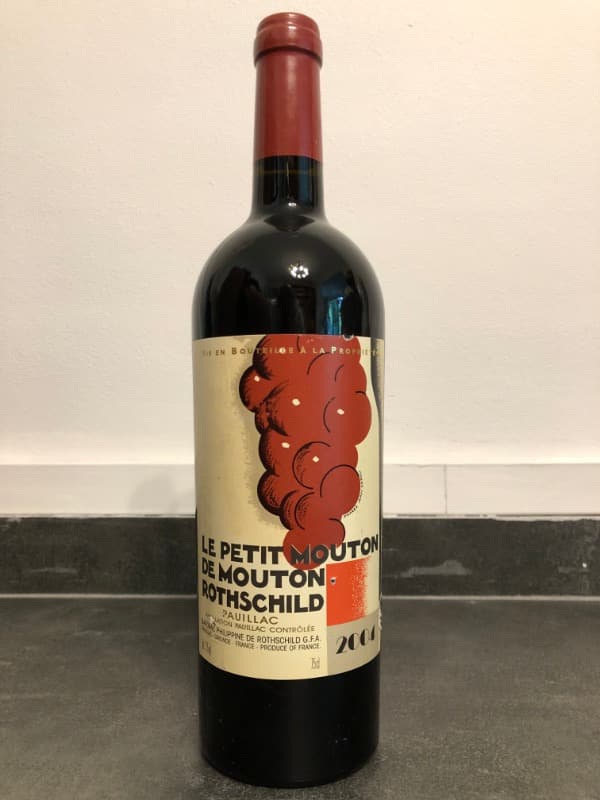 Le Petit Mouton, Mouton Rothschild, Pauillac, 2004