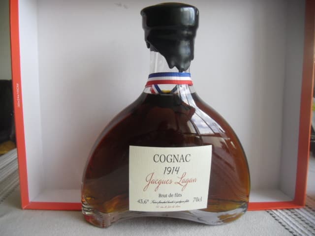 50 ans en fût de chêne, Famille Lagan, Cognac, 1914