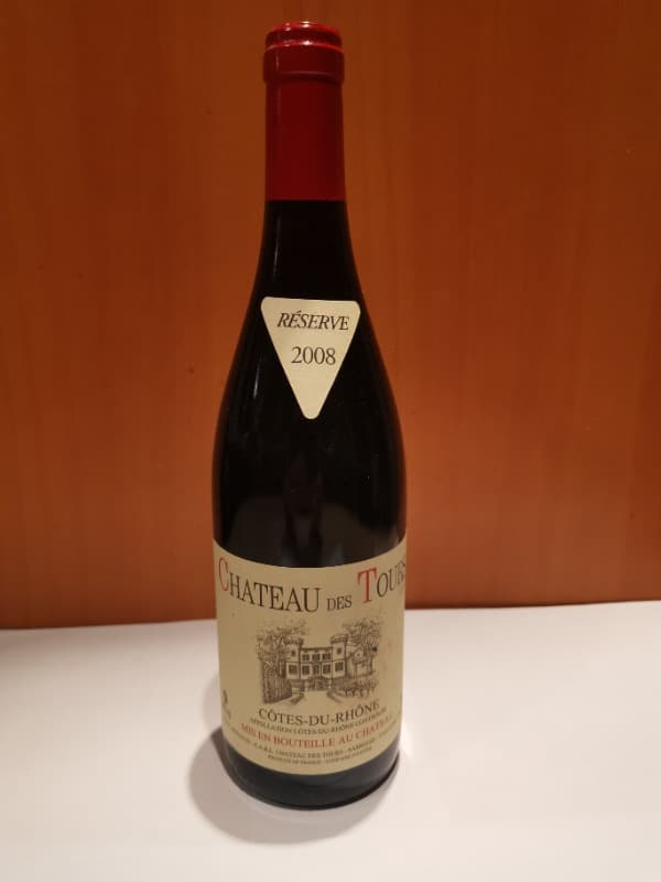 Côtes-du-Rhône, Château des Tours, 2008