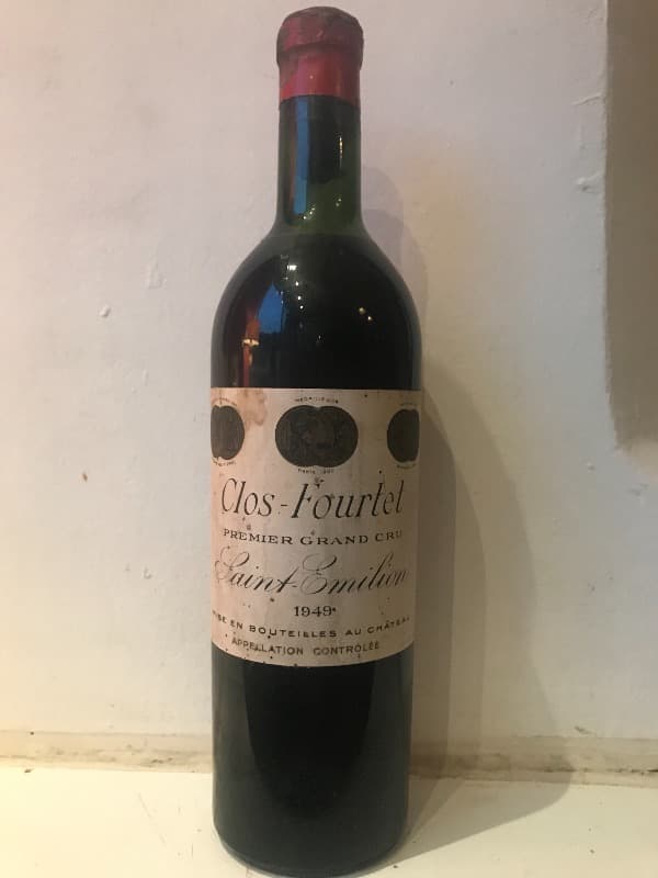 1er grand cru classé, Château Clos Fourtet, Saint-Émilion, 1949