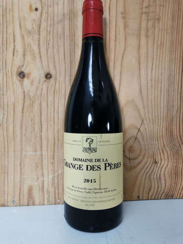Domaine de la Grange des Pères, Vin de Pays de l'Hérault, 2015