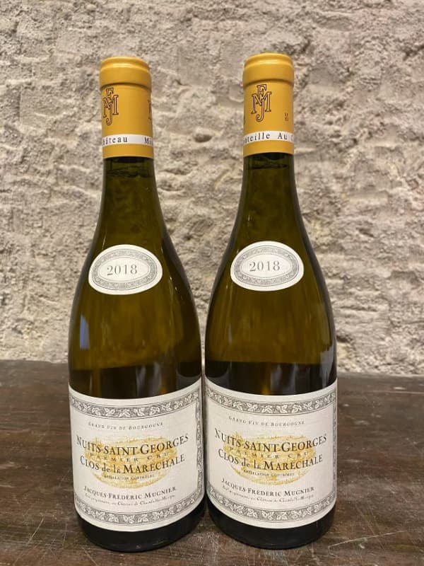 2 x Nuits-Saint-Georges, 1er Cru - Clos de la Maréchale (Bc/Wh), Domaine Jacques Frédéric Mugnier, 2018
