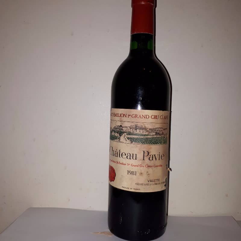 PAVIE, Saint-Émilion, 1981
