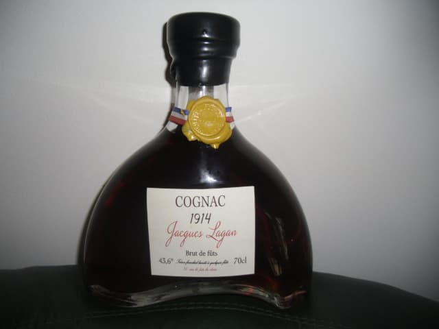 50 ans en fut de chene, Jacques Lagan, Cognac, 1914