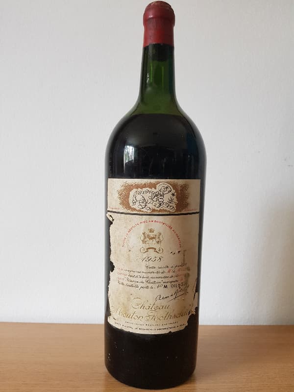 Magnum Château Mouton Rothschild, Pauillac, 1958 (Mg)