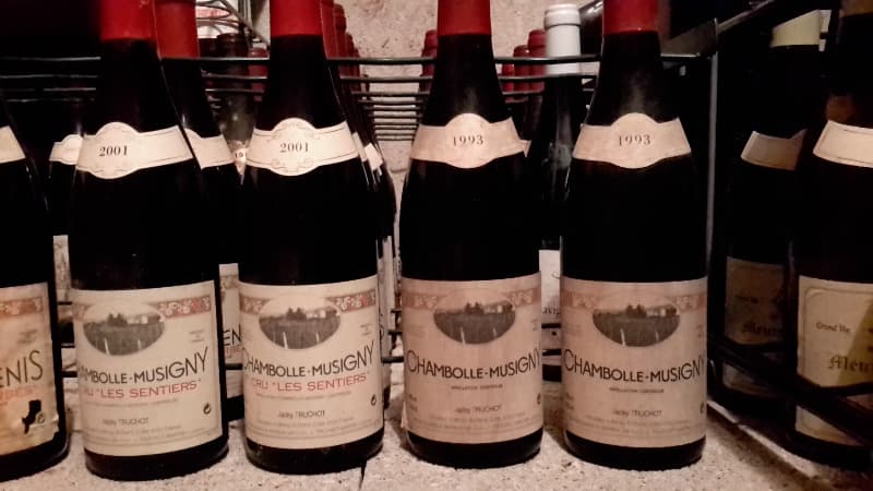 2 x Chambolle-Musigny, 1er cru "Les sentiers", Jacky Truchot, 2001