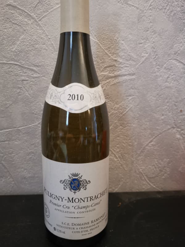 Puligny-Montrachet, Les champs canets 1er cru, Domaine Ramonet, 2010
