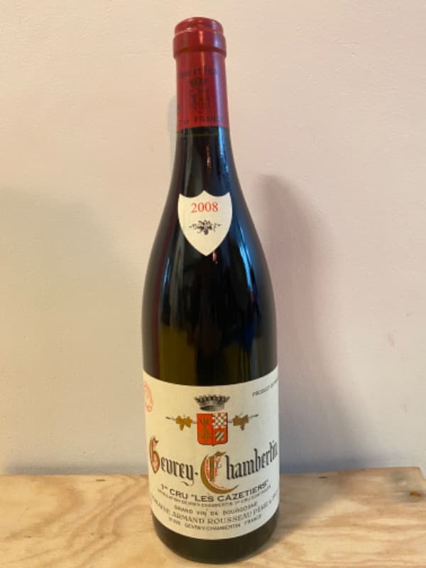 Gevrey-Chambertin, 1er Cru Les Cazetiers, Domaine Armand Rousseau, 2008