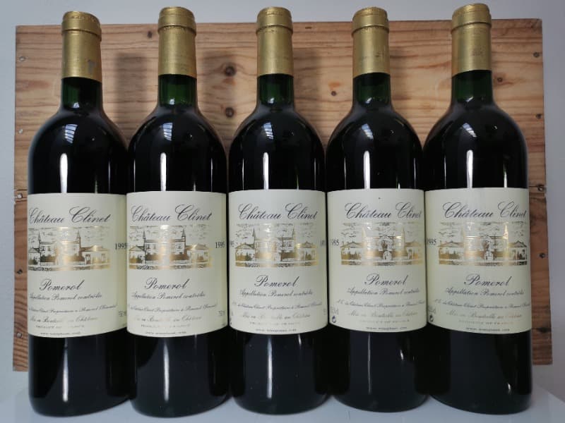5 x Château Clinet, Pomerol, 1995