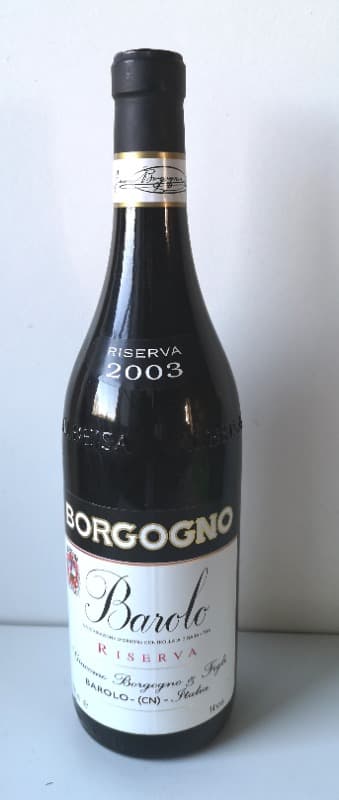 Barolo Riserva, Borgogno & Figli,, 2003