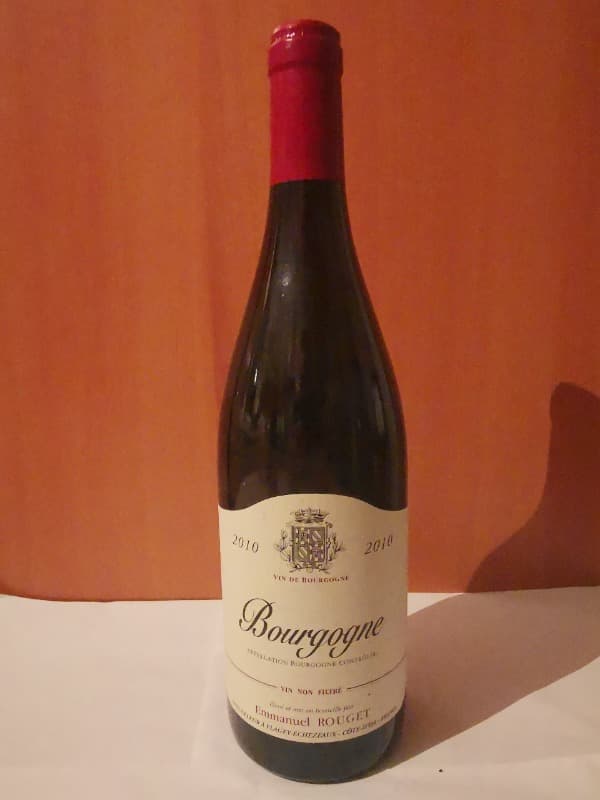 Bourgogne, Emmanuel Rouget, 2010
