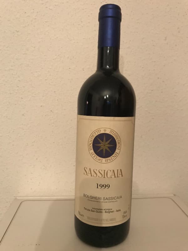 Bolgheri, Sassicaia, 1999