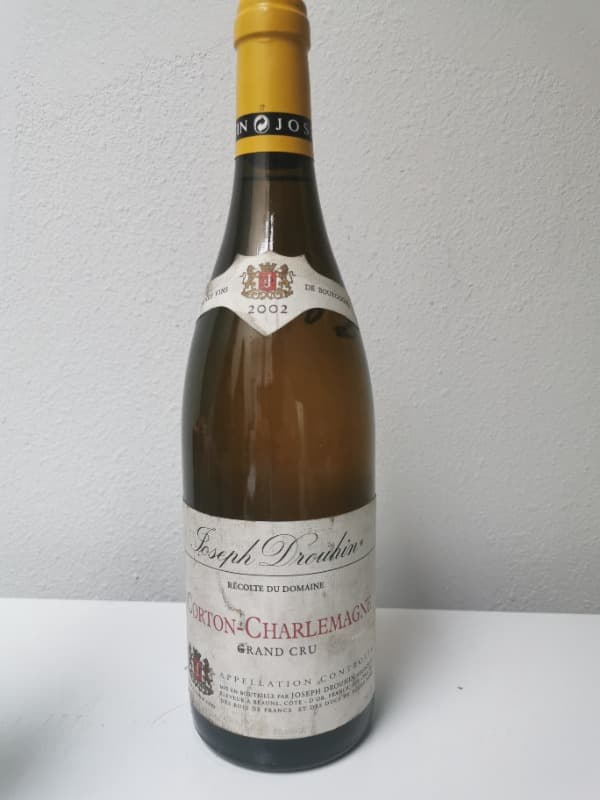 Corton-Charlemagne, Grand Cru, Joseph Drouhin, 2002