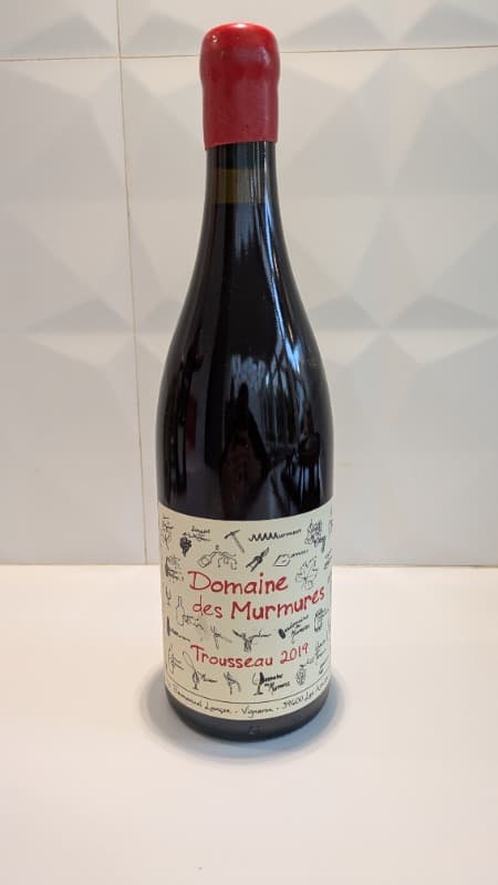 Trousseau - Jura, Domaine des Murmures, Vin de France, 2019