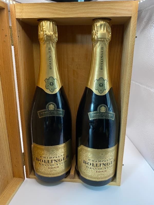 2 x Grande Année, Bollinger, Champagne, 1989