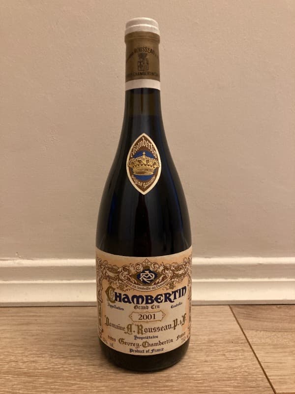 Chambertin, Domaine Armand Rousseau, 2001