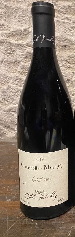 Chambolle-Musigny, Les Cabottes, Domaine Cécile Tremblay, 2019