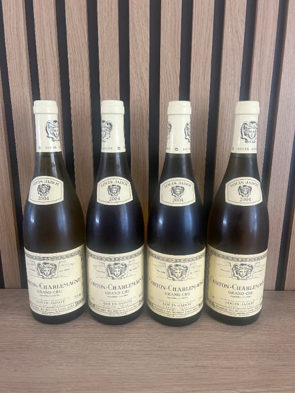 4 x Corton-Charlemagne, Grand cru, Louis Jadot, 2004