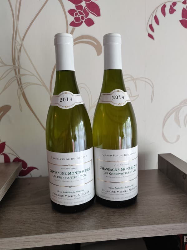 2 x Chassagne-Montrachet, Les Chenevottes 1 er cru, Michel Niellon, 2014