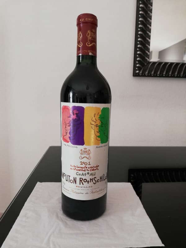 Château Mouton-Rothschild, Pauillac, 2001