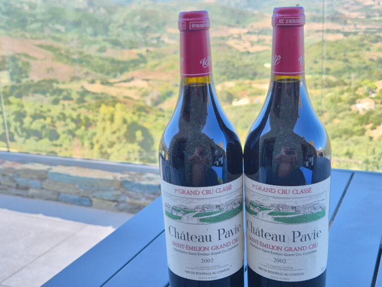 2 x château Pavie, Saint-Émilion Grand Cru, 2002