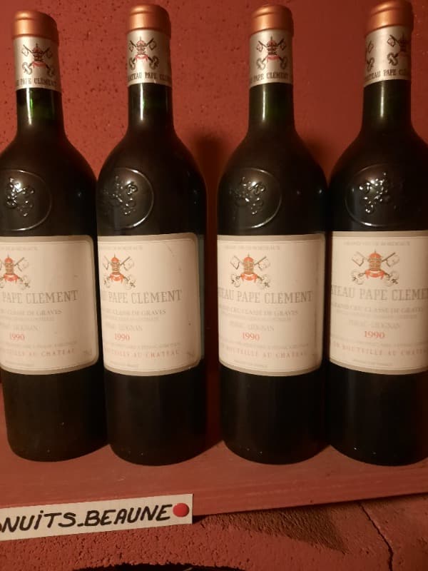 4 x Château Pape Clément, Pessac-Léognan, 1990