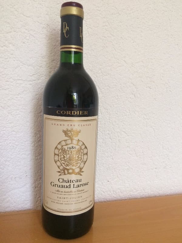 Château Gruaud Larose, Saint-Julien, 1986