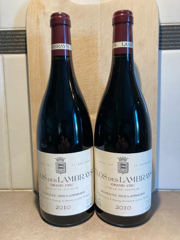 2 x Clos-des-Lambrays, Grand cru, Domaine des Lambrays, 2010