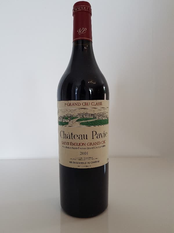 Château Pavie, Saint-Émilion, 2001