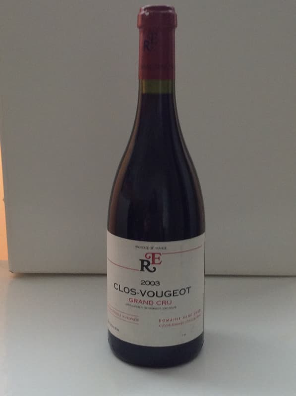 Clos de Vougeot, Domaine René Engel, 2003