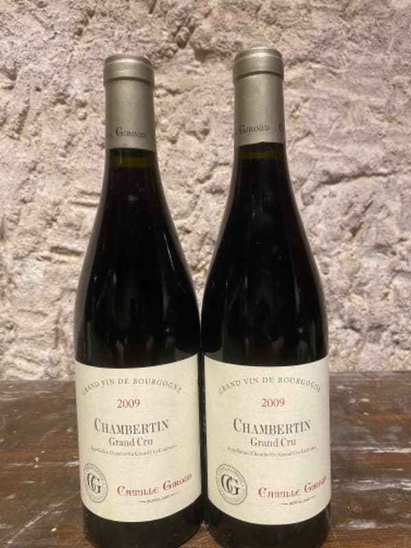 2 x Chambertin, Grand Cru, Domaine Camille Giroud, 2009