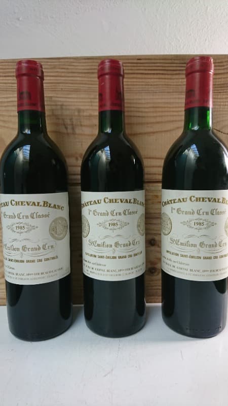 12 x Château Cheval Blanc, Saint-Émilion Grand Cru, 1985