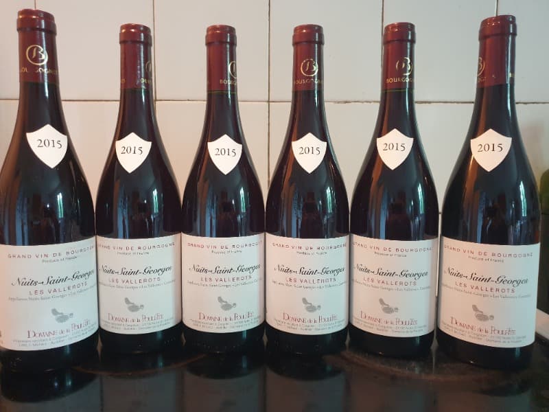 6 x Nuits-Saint-Georges, les Vallerots, Domaine de la Poulette, 2015