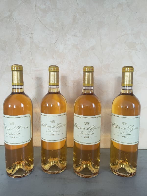 4 x Château d'Yquem, Sauternes, 2009